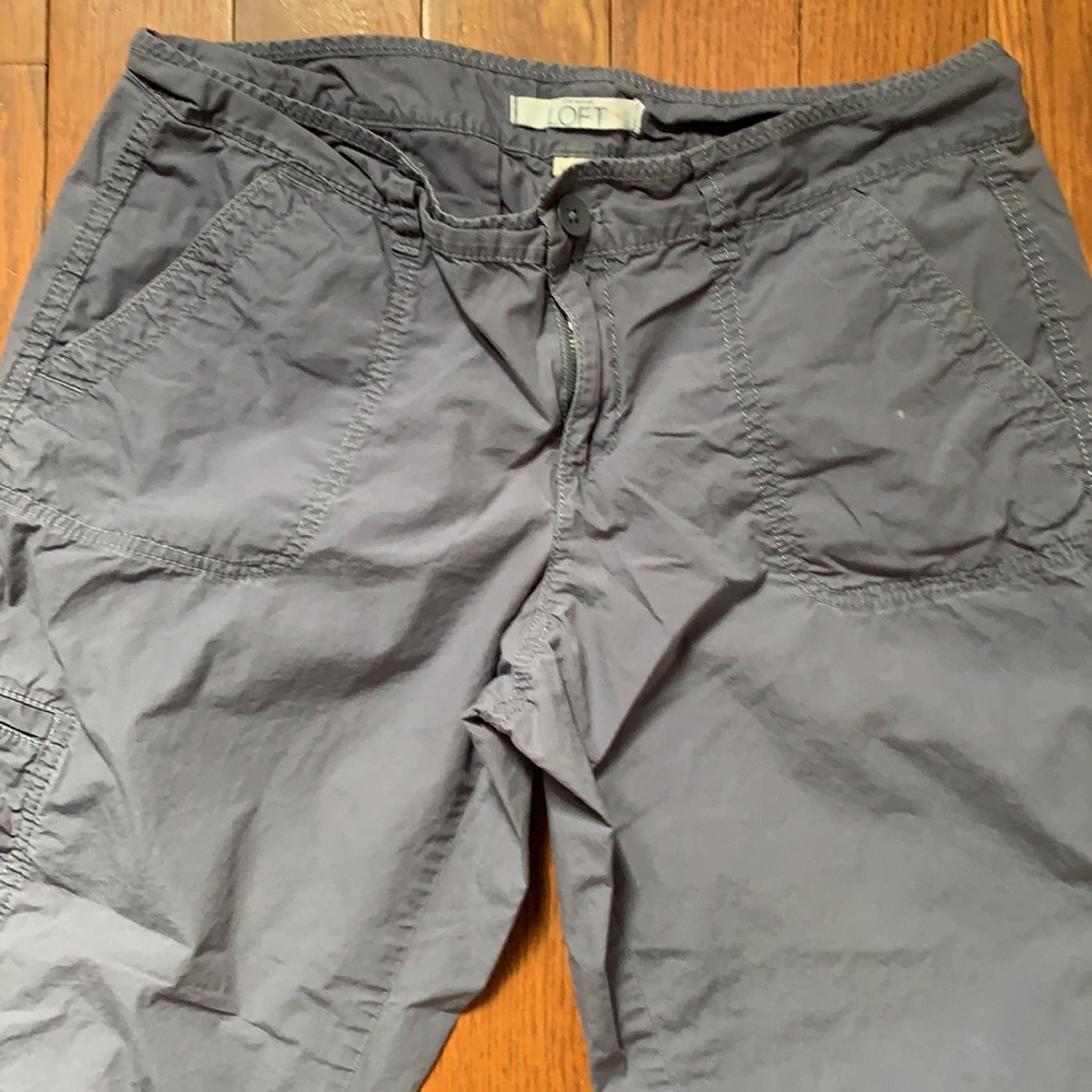 LOFT Ann Taylor cargo Capri pants size 6 - Picture 5 of 15